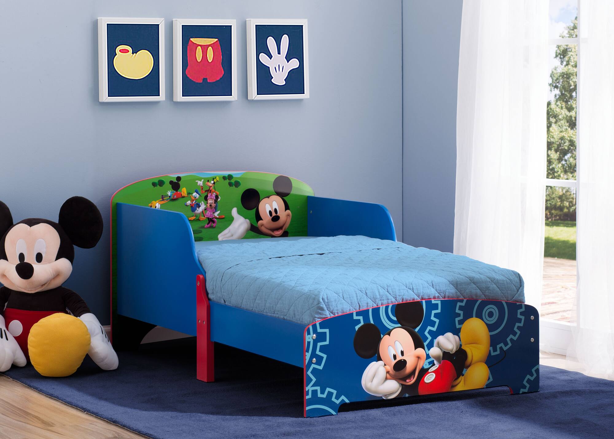 Delta Children Disney® Mickey Mouse Wooden Toddler Bed